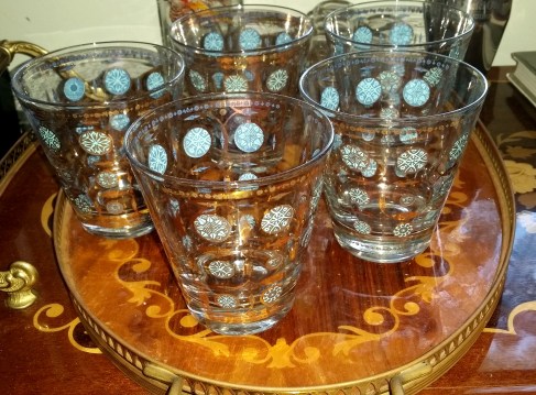 blue gold bar glasses 2